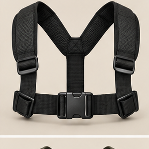 Black Webbing, athletic posture cue straps